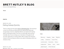 Tablet Screenshot of bretthutley.com
